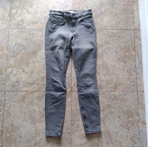Current/Elliott The Silverlake Zip Skinny Leg jeans, size 24/0